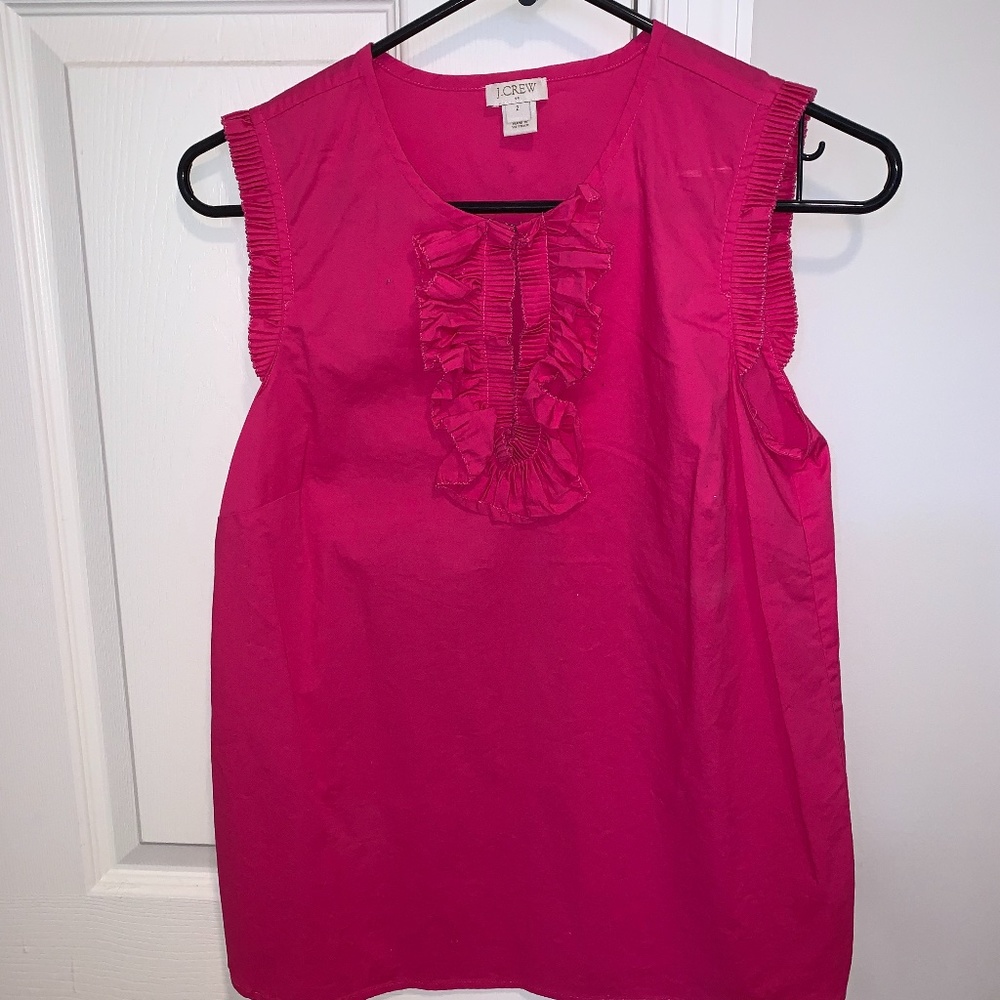 J. Crew Pink Blouse
